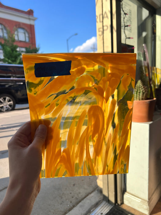Cheese Puffs 2 COGW by Monarch Glass Sheet Glass Colorado Glass Works