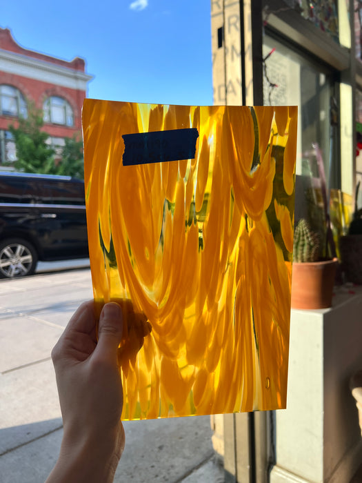 Cheese Puffs 2 COGW by Monarch Glass Sheet Glass Colorado Glass Works