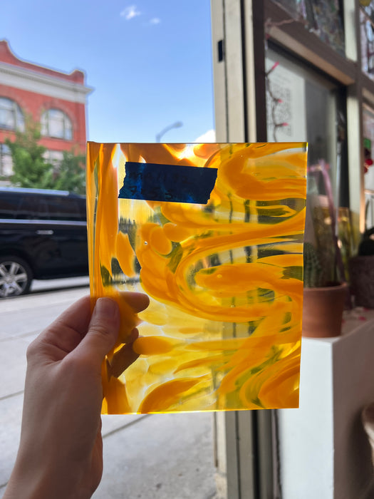 Cheese Puffs 2 COGW by Monarch Glass Sheet Glass Colorado Glass Works