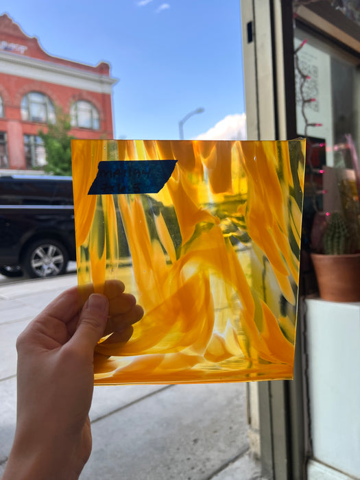 Cheese Puffs 2 COGW by Monarch Glass Sheet Glass Colorado Glass Works