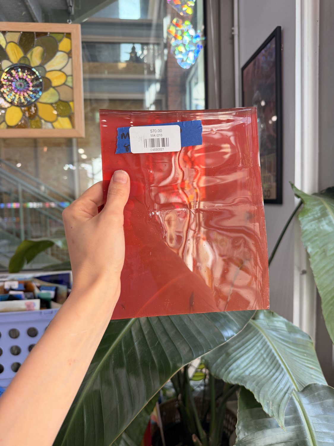 Maraschino Mamma (red on clear flash)