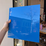 Mariner Blue Opalescent Oceanside Fusible 96 COE (OGT 233.75F) Sheet Glass Colorado Glassworks