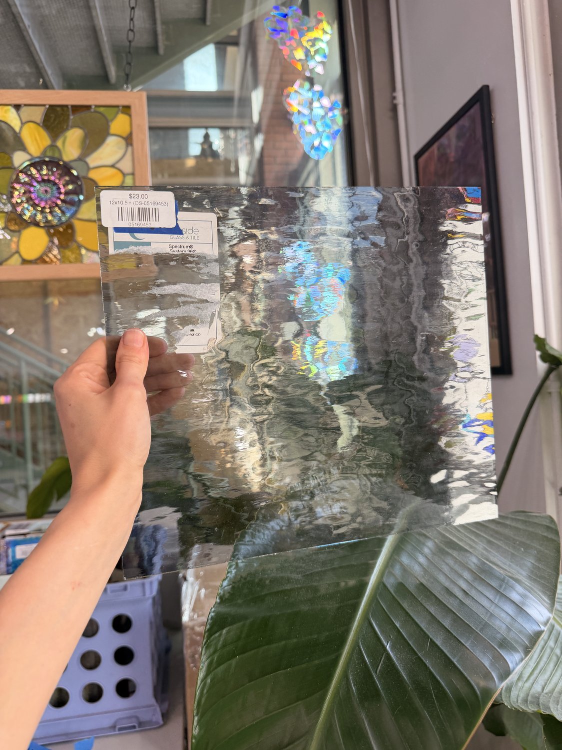 Gray Oceanside Waterglass Fusible 96 COE