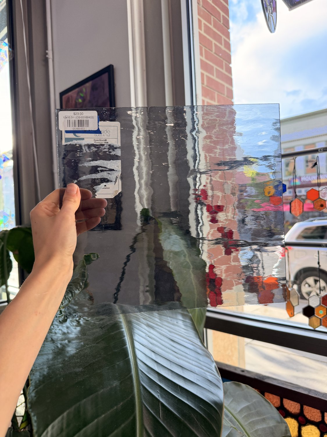 Gray Oceanside Waterglass Fusible 96 COE