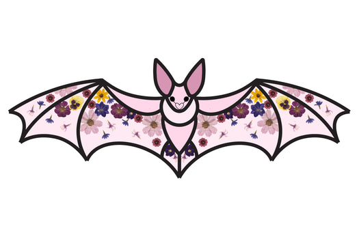 Lola Bat - Digital Stained Glass Pattern Tools Colorado Glass Works