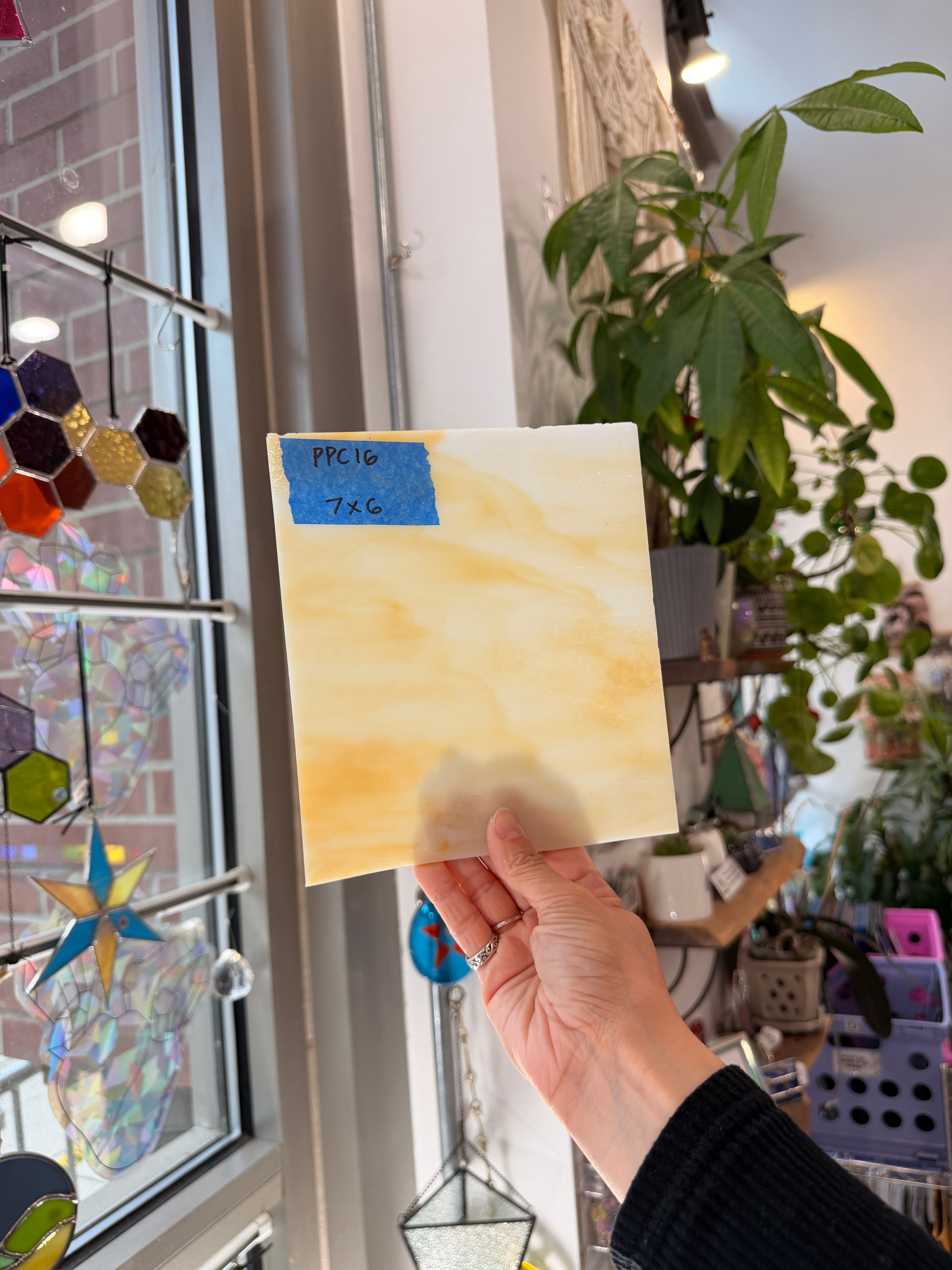 Amber Yellow White Wispy Kokomo – PPC16