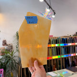 Amber Yellow White Wispy Kokomo