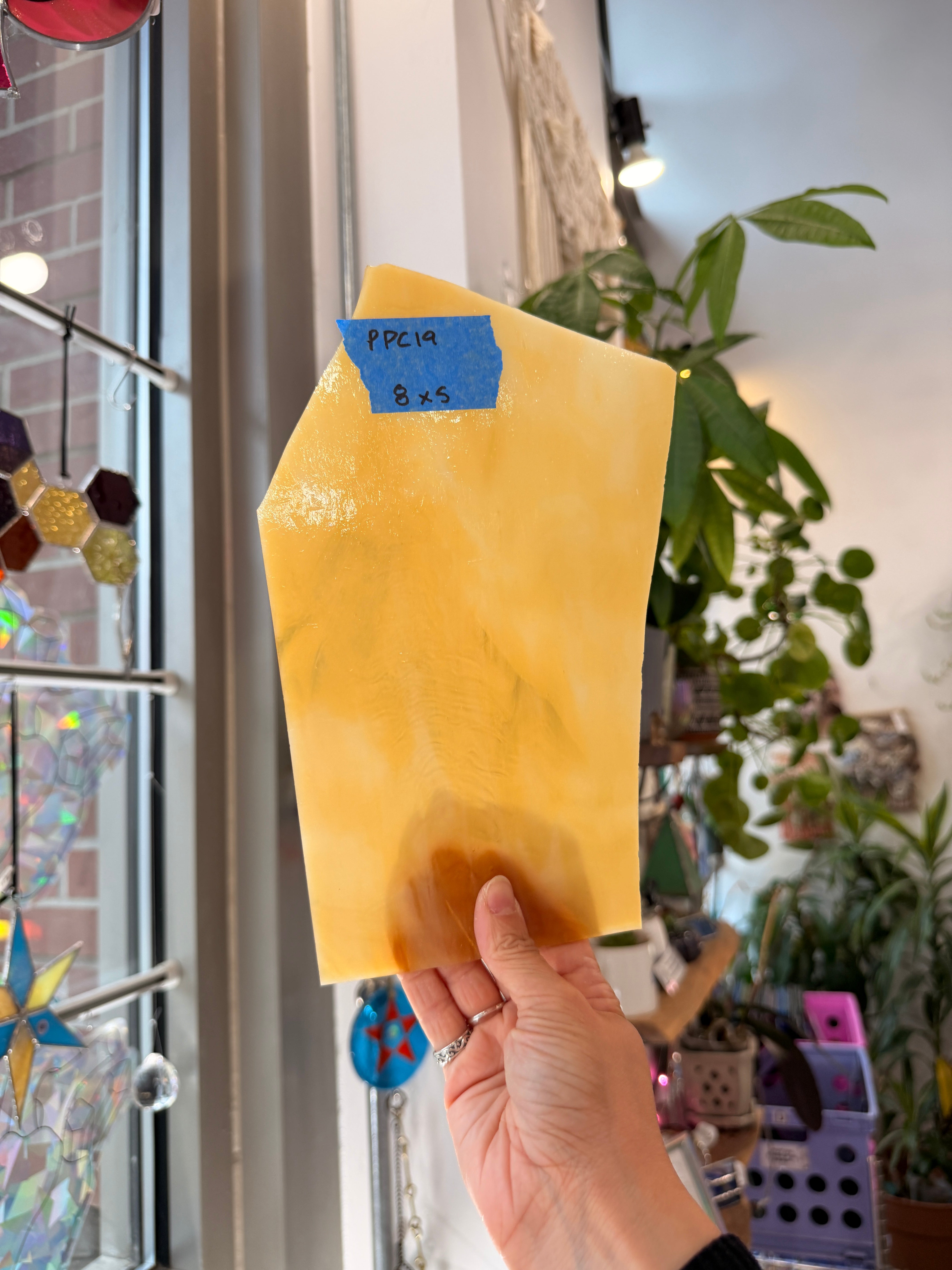 Amber Yellow White Wispy Kokomo – PPC19