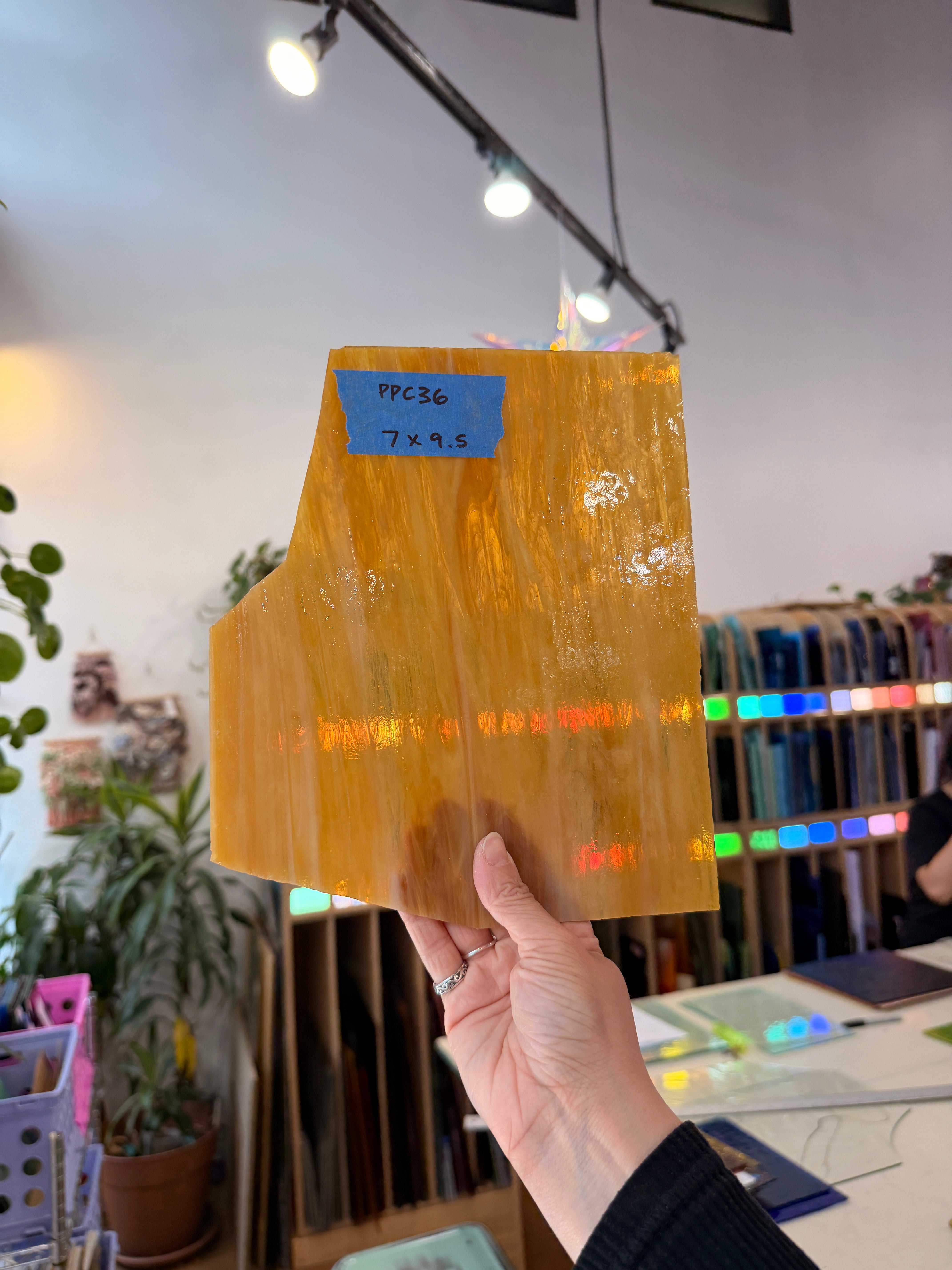 Medium Wispy Armstrong Sheet Glass Armstrong Glass