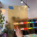 Transparent Light Amber Kokomo Sheet Glass Kokomo Glass