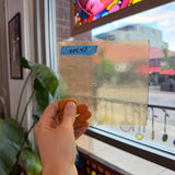 Light Yellow Transparent Kokomo Sheet Glass Kokomo Glass