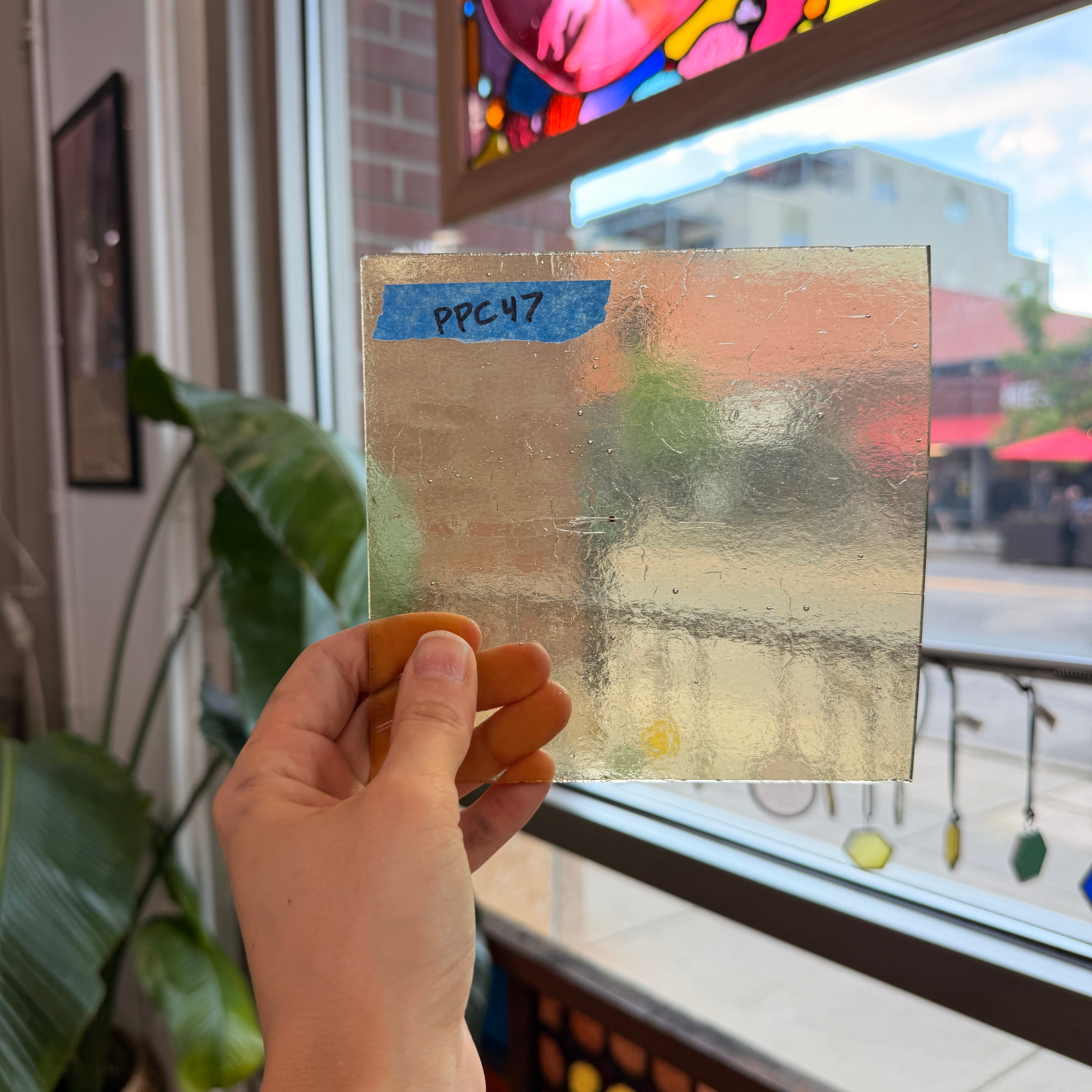 Light Yellow Transparent Kokomo Sheet Glass Kokomo Glass