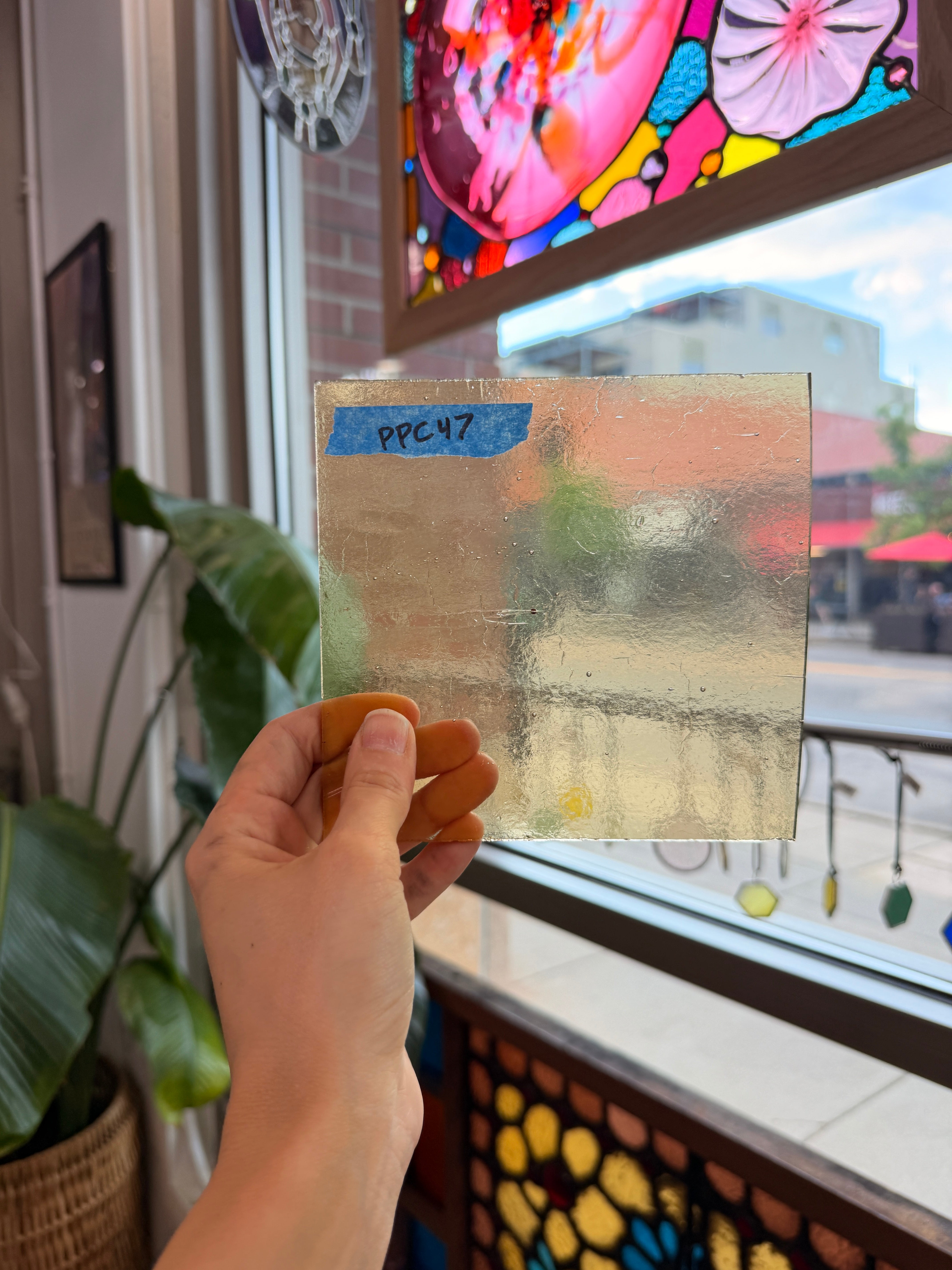Light Yellow Transparent Kokomo Sheet Glass Kokomo Glass
