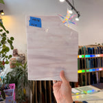 Pink White Mauve Wispy Spectrum Sheet Glass Spectrum Glass