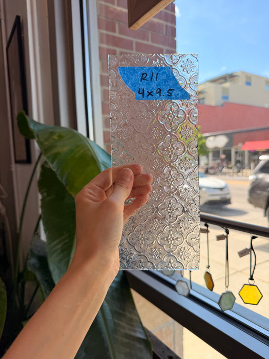Clear Lace Morisco Clear Lace Morisco Clear Lace Morisco Sheet Glass Colorado Glassworks