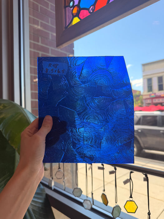 Cobalt Blue Rondalite Kokomo Sheet Glass Kokomo Glass