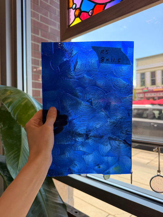 Cobalt Blue Rondalite Kokomo Sheet Glass Kokomo Glass