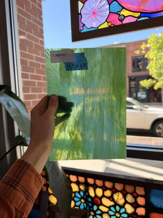 Vintage Green Wispy Armstrong – RA107