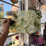 Green White Mottled Sheet Glass – RA122