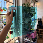 Carribean Blue Transparent Oceanside Sheet Glass