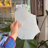 Milky White Mouthblown Sheet Glass Mouth Blown Glass Default Title