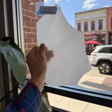 Milky White Mouthblown Sheet Glass Mouth Blown Glass
