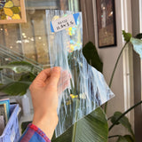 White Clear Wispy Spectrum Sheet Glass Spectrum Glass