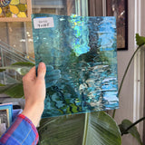 Sky Blue Waterglass Sheet Glass Colorado Glassworks RA159 (10.5x9in)
