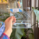White Clear Wispy Baroque Spectrum Sheet Glass Spectrum Glass