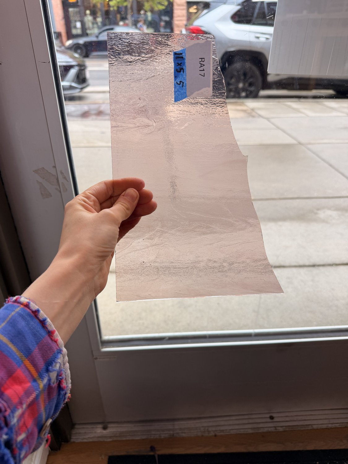 Light Lavender Transparent Textured Vintage Optimum