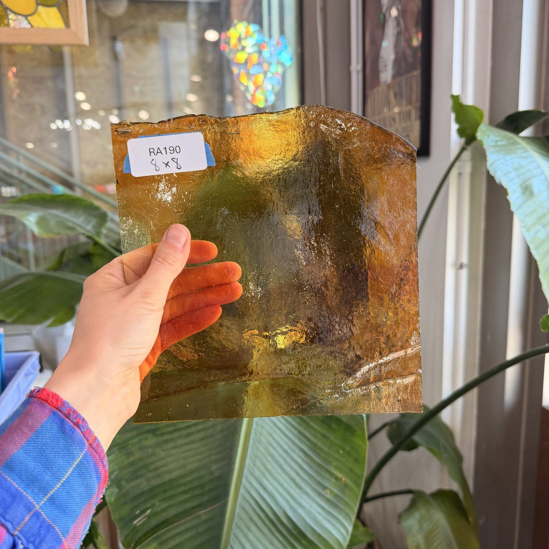 Amber Transparent Sheet Glass Colorado Glassworks Default Title