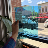 Sky Blue Waterglass Sheet Glass Colorado Glassworks