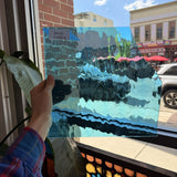 Sky Blue Waterglass Sheet Glass Colorado Glassworks
