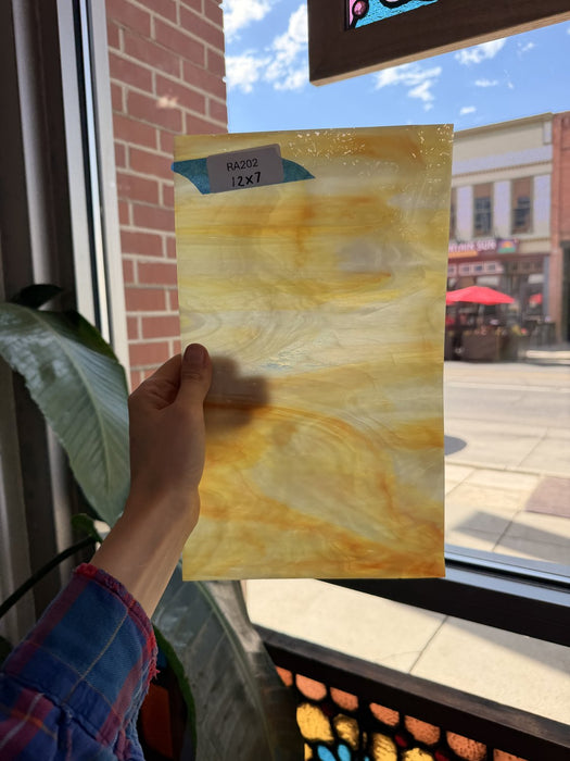 Pearl Mimisa Textured Oceanside Fusible Sheet Glass Oceanside Glass