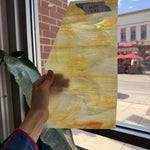 Pearl Mimisa Textured Oceanside Fusible Sheet Glass Oceanside Glass