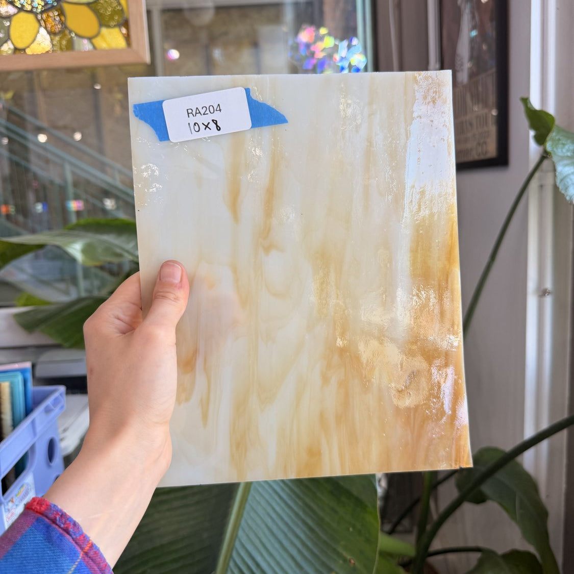 Cream Amber Opal Kokomo