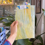 Pearl Mimisa Textured Oceanside Fusible Sheet Glass Oceanside Glass