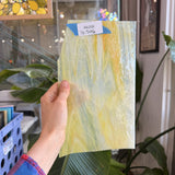 Pearl Mimisa Textured Oceanside Fusible Sheet Glass Oceanside Glass