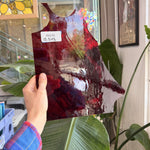 Red Transparent Kokomo Sheet Glass Kokomo Glass 10.5x8in (KO-36810541)