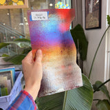 Thin Roll Red Iridescent Bullseye Fusible 90 COE Fusible Sheet Glass Bullseye Glass 11x6.5in (BE-37564205)