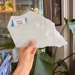 White Wispy Spectrum Sheet Glass Spectrum Glass RA236 (8x9in)