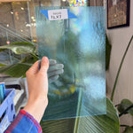 Light Sea Blue Transparent Kokomo Sheet Glass Kokomo Glass 12x7in (KO-38776621)