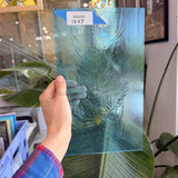 Light Sea Blue Transparent Kokomo Sheet Glass Kokomo Glass 12x7in (KO-38809389)