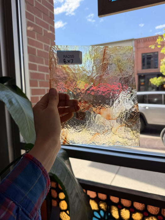 Clear Yellow Mixed Sheet Glass Colorado Glassworks