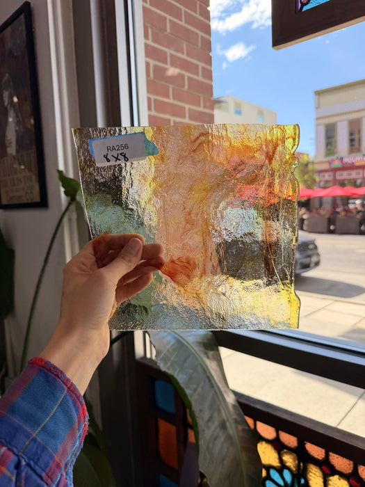 Clear Yellow Mixed Sheet Glass Colorado Glassworks