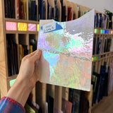 Light Peach Pink Vintage Iridescent Spectrum Sheet Glass Spectrum Glass Default Title