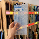Vintage White Clear Sheet Glass Colorado Glassworks RA268 (8.5x4in)