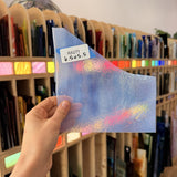 Milky Textured Thin Bullseye Fusible Sheet Glass Bullseye Glass RA271 (6.5x5.5in)