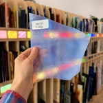 Milky Textured Thin Bullseye Fusible Sheet Glass Bullseye Glass RA273 (7x6in)