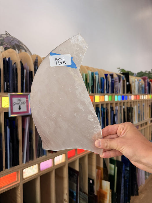 White Stipple Youghiogheny (score line accounted for) Sheet Glass Youghiogheny Glass Default Title